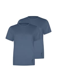 sloggi - Unterhemd / Shirt Kurzarm 2er Pack SLG Base Soft - Cloudy blue