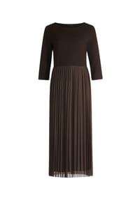 BETTY BARCLAY - Plisseekleid mit 3/4 Arm - Light Maroon