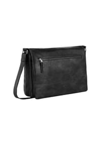 camel active TRACES - Messengerbag, Leder, Laptopfach - BLACK 060