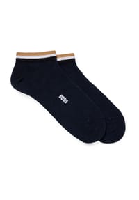 BOSS - Sneaker, 2er Pack, Streifenbündchen, für Herren - 001 BLACK