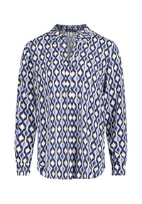 BETTY BARCLAY - Schlupfbluse langarm - Blau/Weiß