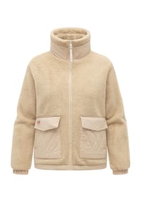 ragwear™ - Plüschjacke Arctika Y - Dark Choco