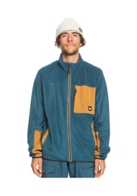 QUIKSILVER - Fleecejacke Peak Point - blau