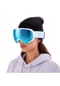 YEAZ Ski- und Snowboard-Brille hellblau/matt weiß BLACK RUN Bild 10