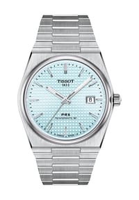 TISSOT - TISSOT PRX Herren Armbanduhr "T1374071135100" - HELLBLAU