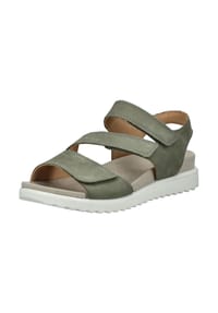 legero - Nubukleder Sandalen - Hellgrün