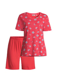 hajo - Schlafanzug Premium Cotton - Rot