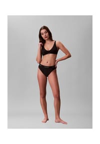Calvin Klein - Bustier-Bikini, breite Träger, für Damen - UB1 BLACK