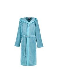Cawö - Bademäntel Damen Kapuze Two-Tone 6425 türkis - 47 - blau