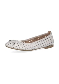 Caprice - Nappaleder Ballerinas - Weiß
