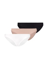 HANRO - Mini Slip 3er Pack Ultralight - Beige