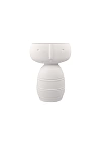 Goebel Vase Studio 8 - Caro - Vultus - weiß