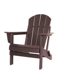 Aspero® - Gartenstuhl Adirondack - Anthrazit