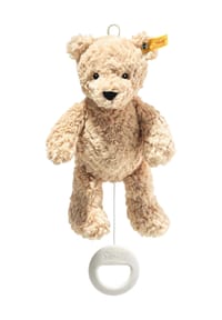 Steiff - Soft Cuddly Friends Spieluhr "Teddybär Jimmy", 26cm - HELLBRAUN