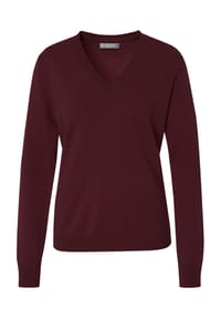 GALERIA - Cashmere Pullover "Schweden", V-Ausschnitt, für Damen - BLACK