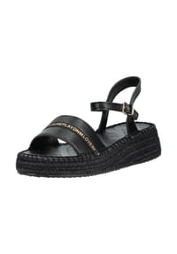 REPLAY - Lederimitat Sandalen - Schwarz/Schwarz