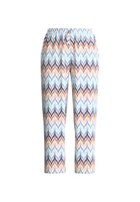 CALIDA - Damen 7/8-Pyjamahose Favourites Tiles - aura blue
