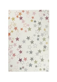 ESPRIT - Kinderteppich Esterya - Sternchenzauber für kleine Träumer - weiß multicolor