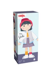 HABA - Stoffpuppe Kuschelpuppe - gelb