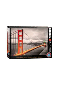 eurographics - Puzzle Golden Gate Brücke, San Francisco, 1000 Teile, 68 x 48 cm - 