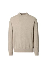 CASAMODA - Herren Rollkragenpullover uni - Beige