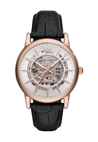 EMPORIO ARMANI - Herrenuhr "AR60007" - ROSÉGOLD/SCHWARZ