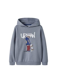 name it® - Kapuzenpullover NAVI Hoodie - blau