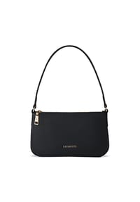 LAZAROTTI Bologna Leather - Bologna Leather Schultertasche Leder 22 cm - black