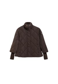 s.Oliver BLACK LABEL - Steppjacke, Stehkragen, für Damen - 8944 BROWN