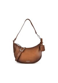 BURKELY Ledger - Ledger Schultertasche Leder 30 cm - burgundy