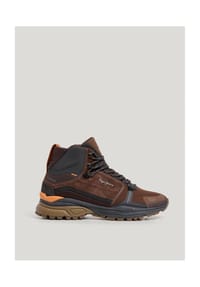 Pepe Jeans - Schnürstiefel, Kunstleder, für Herren - 898 DK BROWN