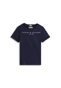 TOMMY HILFIGER - T-Shirt, Baumwolle, für Kinder - TWILIGHT NAVY