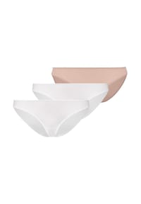 HANRO - Mini Slip 3er Pack Ultralight - Beige