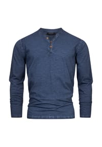 INDICODE - Langarmshirt INKilsone - Black