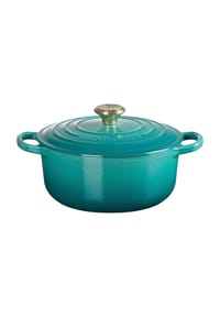 LE CREUSET® Bräter - SIGNATURE - BLEU RIVIERA