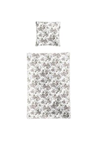 irisette® - Premium Mako-Satin Bettwäsche Set Tokio 8537 - 10 weiß