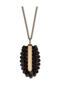GRETCHEN - Halskette Dots - Black