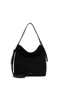 Emily & Noah E&N LAREN - Beuteltasche, Emblem, Reißverschluss, für Damen - 100 BLACK
