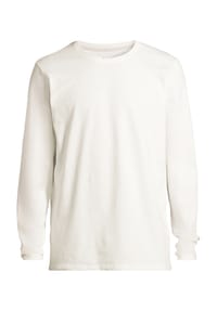 ALEX - Training Langarmshirt, Rundhals, für Herren - BLANC DE BLANC