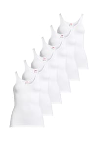 -con-ta- - Unterhemd / Top 6er Pack Modal - Blau / beige