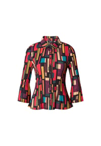 KRISS - Bluse Sunaina - Mehrfabrig