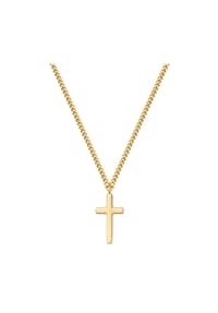 TRUE REBELS - Kette mit Anhänger Edelstahl gelbgold - gelbgold