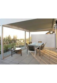 normani® - Seitenmarkise Sichtschutz Markise für Balkon und Terasse - Beige