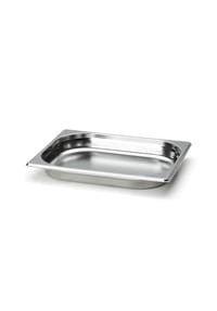 CONTINENTA - Edelstahl-Schublade, 32.5 x 26.5 cm - Holzfarben