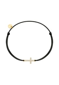 GLANZSTÜCKE MÜNCHEN - Damen Armband aus 925/- Sterling Silber in Gelbgold mit Zirkonia - gelbgold