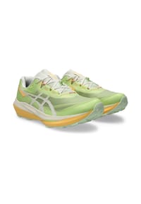 asics - Laufschuhe FUJISPEED 4 - lime green/cream