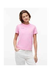 TOMMY Jeans - T-Shirt, Baumwolle, für Damen - TOU PINK