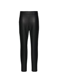 s.Oliver BLACK LABEL - Kunstlederhose, 7/8-lang, für Damen - 9999  GREY/BLACK