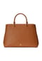 LAUREN RALPH LAUREN Henkeltasche, Leder, uni, für Damen Bild 1