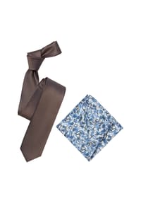 VENTI - Herren Accessoires gemustert - Blau